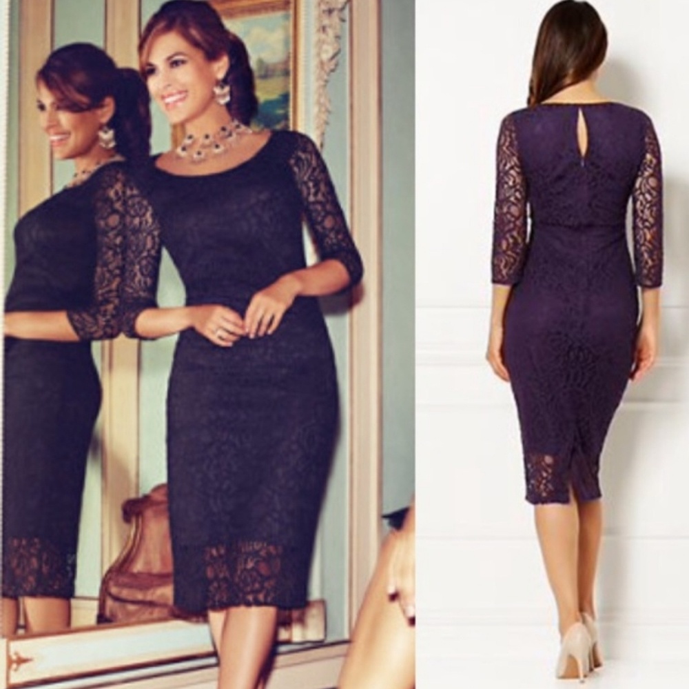 NWT Eva Mendes lace dress